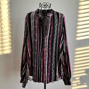 Maeve by Anthropologie Striped Women’s Shirt